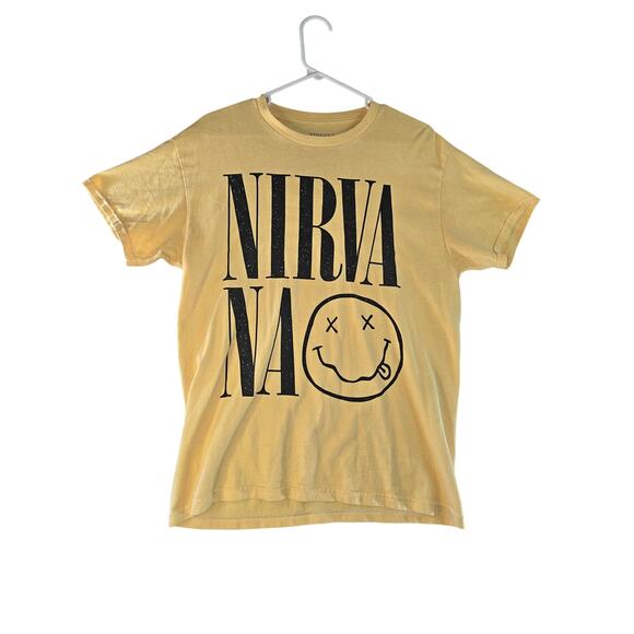 Nirvana Yellow Women's T-Shirt Size M - Picture 1 of 7